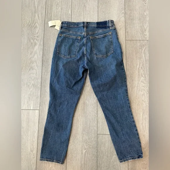 Abercrombie The Skinny High Rise Distressed - Curve Love - Picture 7 of 10